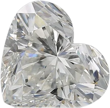 2.22 Carat I SI1 Heart Natural Diamond