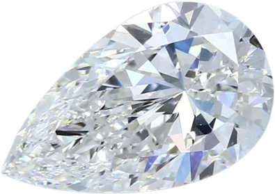 2.29 Carat F VVS1 Pear Natural Diamond