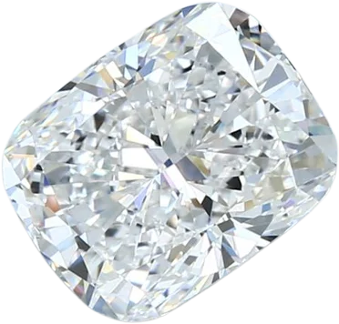 2.61 Carat E VS2 Cushion Natural Diamond