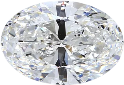 3.01 Carat E VS2 Oval Natural Diamond