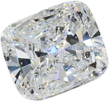 3.2 Carat F SI1 Elongated Cushion Natural Diamond