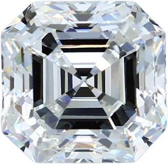 3.56 Carat G VVS2 Asscher Natural Diamond