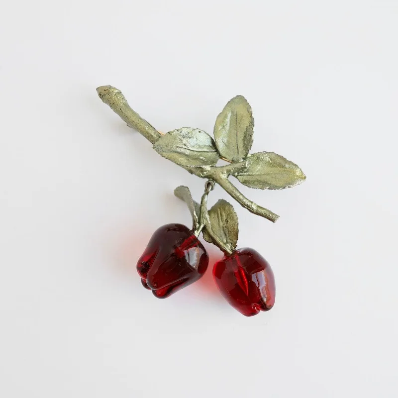 Delicious Apple Wire Brooch