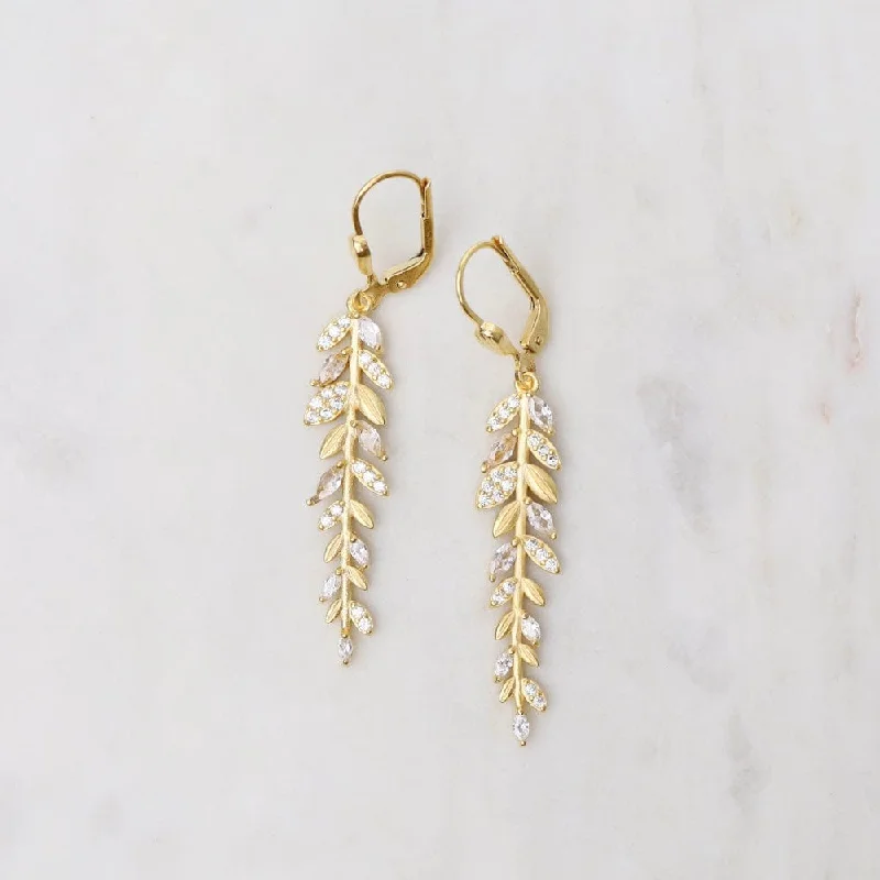 Crystal Branch Earrings