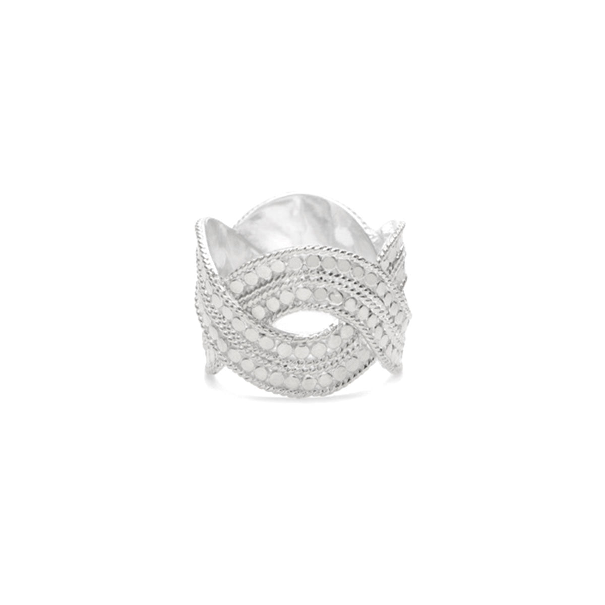 Anna Beck Woven Band Ring - Silver