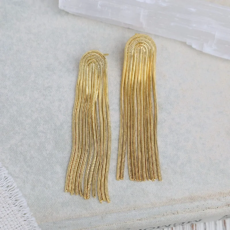 Tassle Curls Earrings