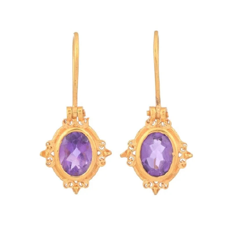 Amethyst Earrings