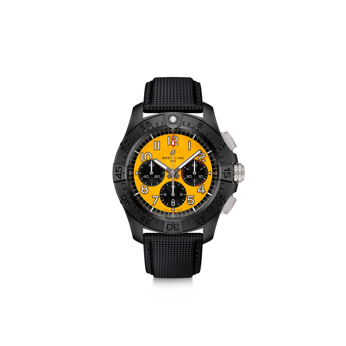 Breitling Avenger B01 Chronograph 44 Night Mission - Yellow Dial