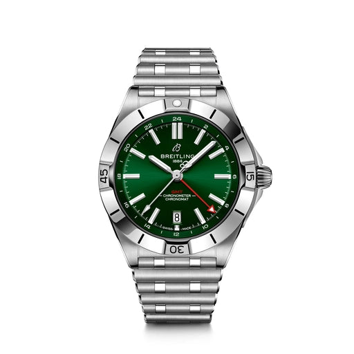 Breitling Chronomat GMT 40 - Green Dial