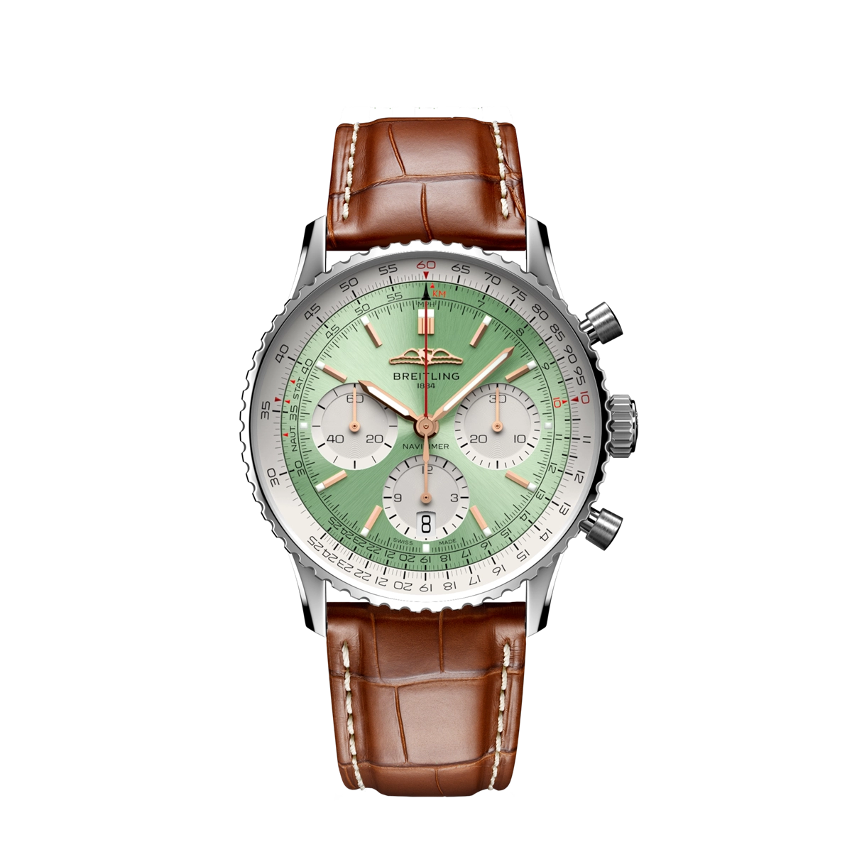 Breitling Navitimer B01 Chronograph 41 - Mint Green Dial