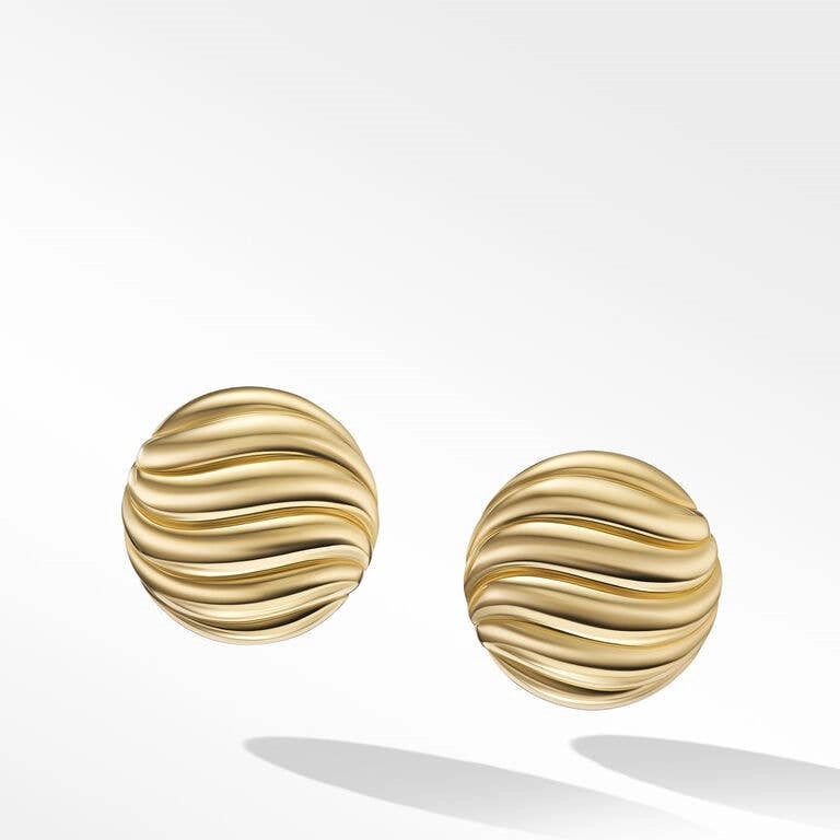 David Yurman 19mm Sculpted Earrings