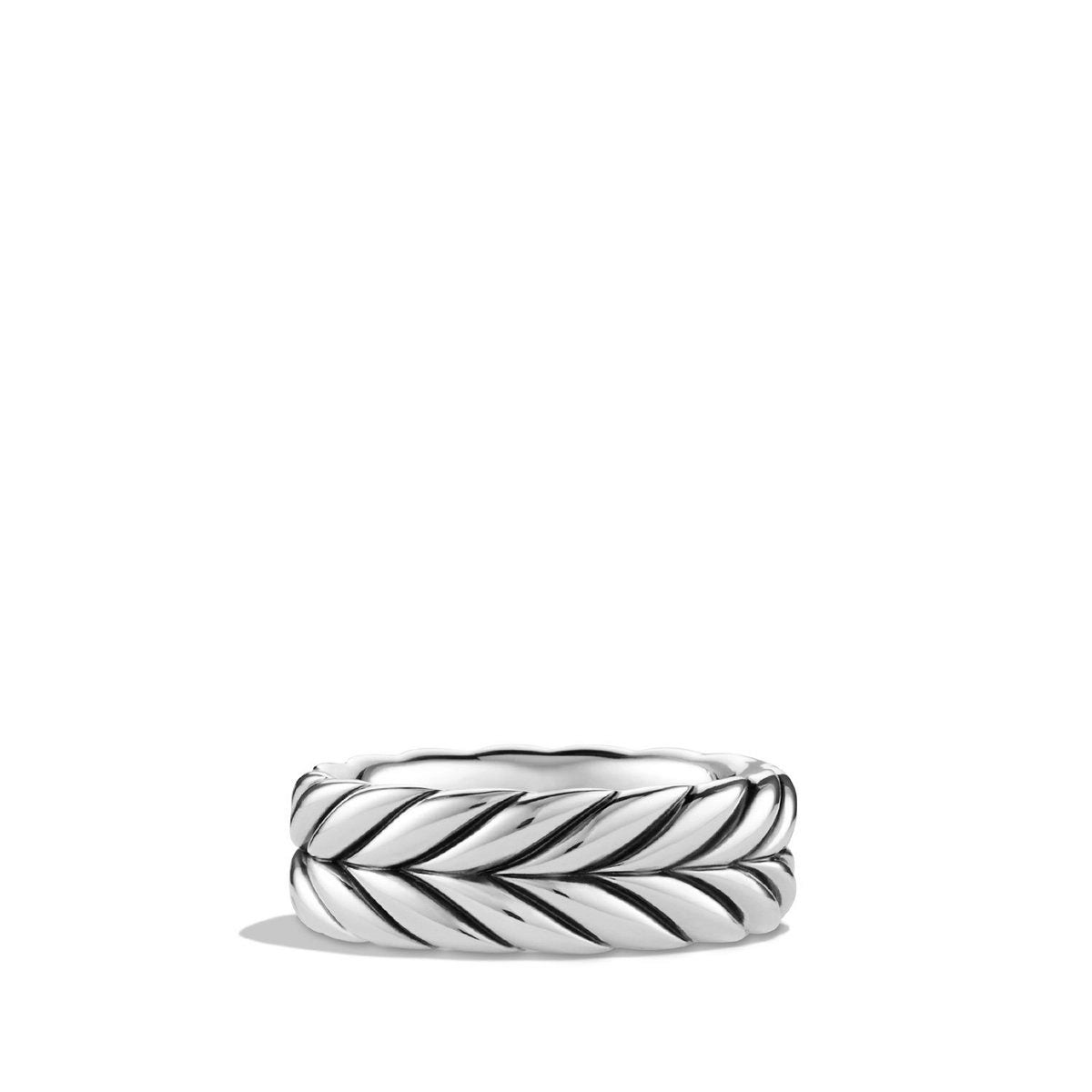 David Yurman 8.5mm Chevron Band Ring