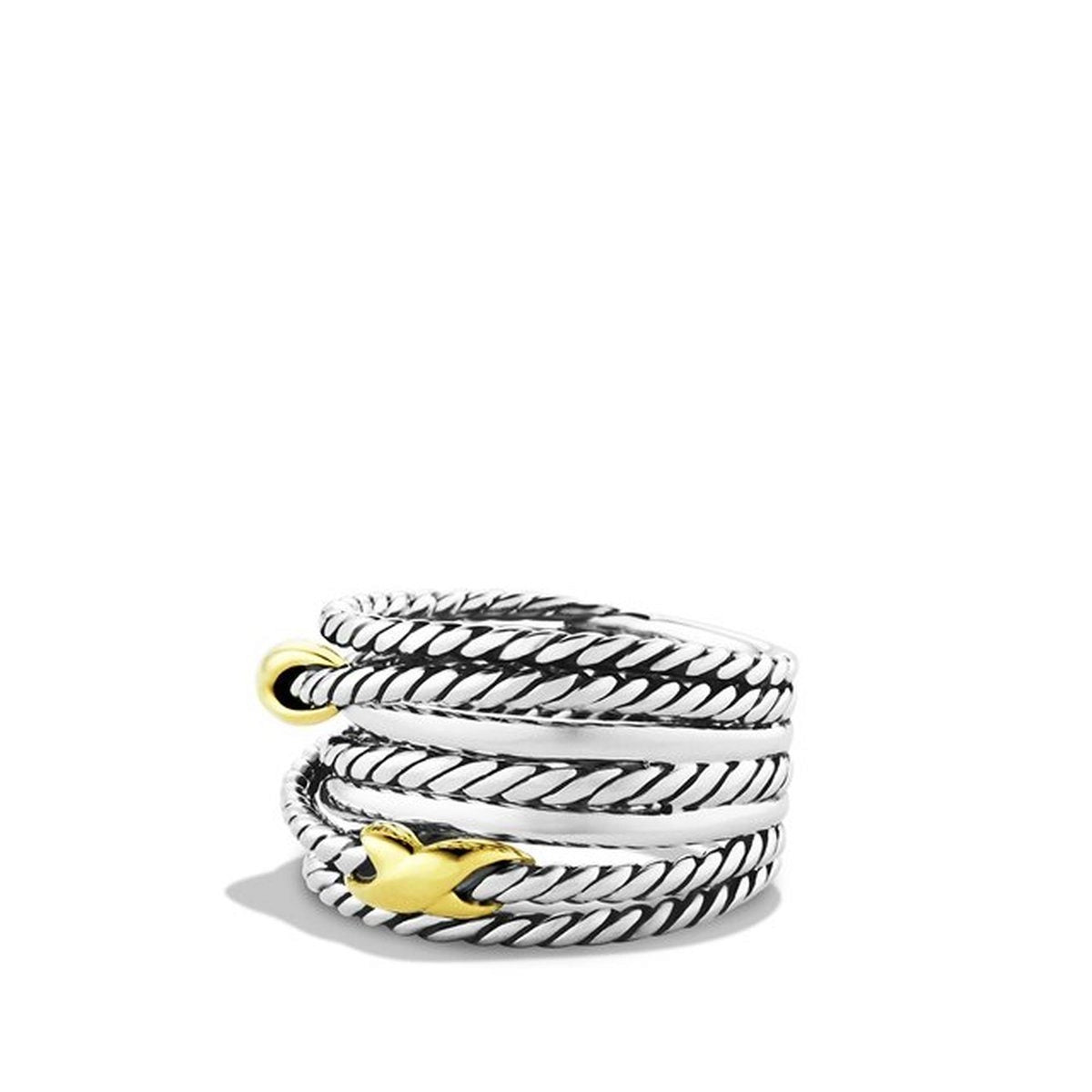 David Yurman Wide Crossover 'X' Ring