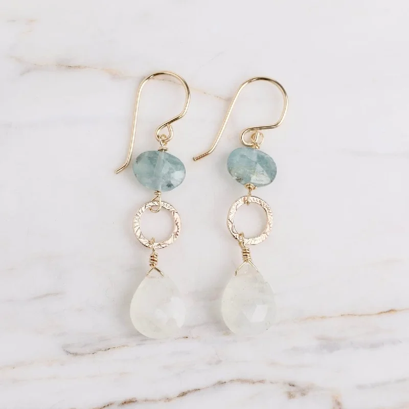 Gemstone Rebirth Earrings