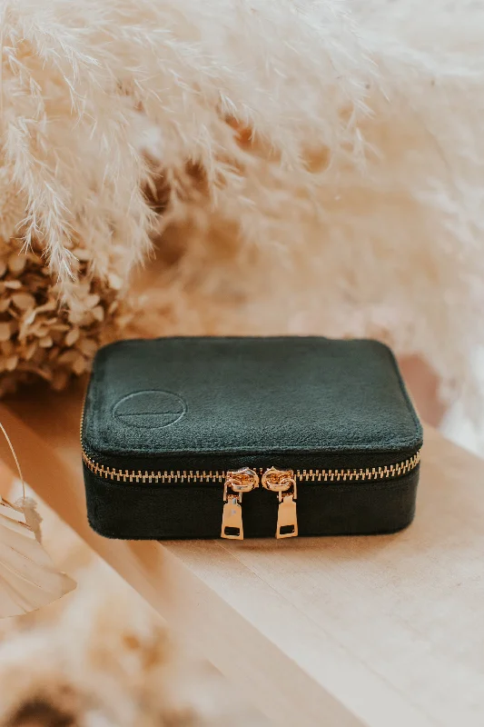 Exclusive Evergreen Velvet Travel Case - Obsessed Tier Achieved!