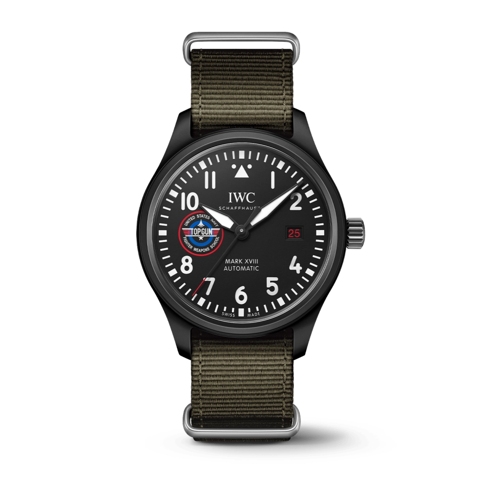 IWC Mark XVIII Pilot Watch Top Gun SFTI Set Automatic