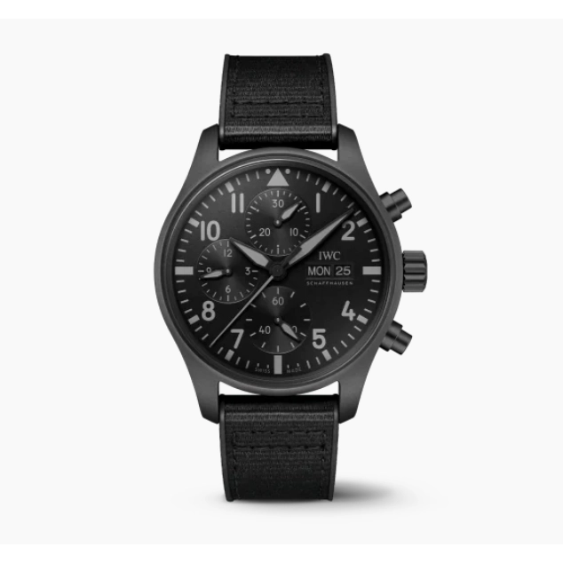 IWC Pilot's watch Chronograph 41 Top Gun Ceratanium