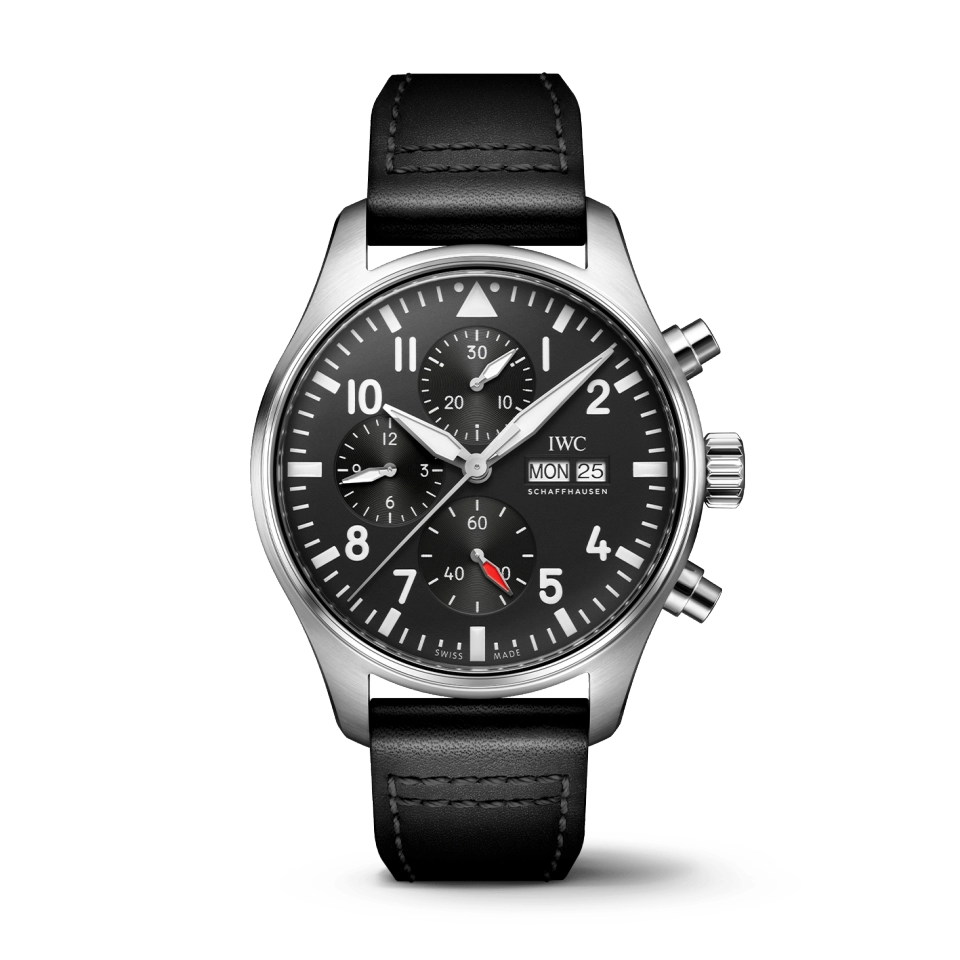 IWC Pilot's Watch Chronograph Black Dial 43mm Automatic