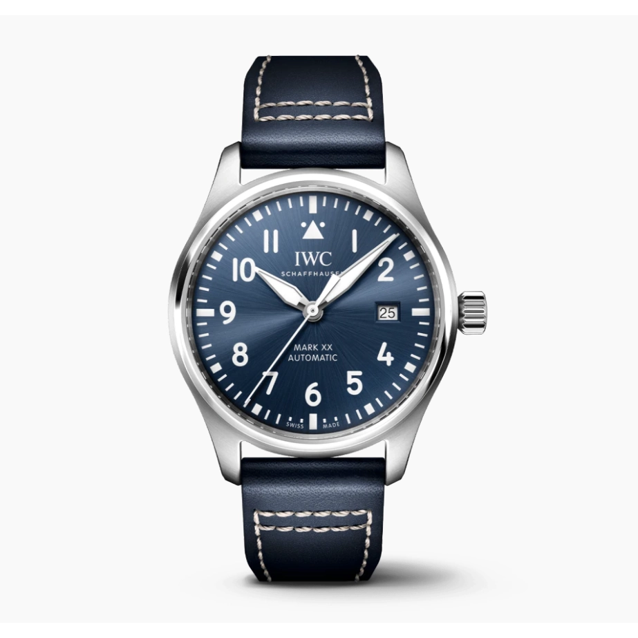 IWC Pilot's Watch Mark XX Blue Dial 40mm Automatic