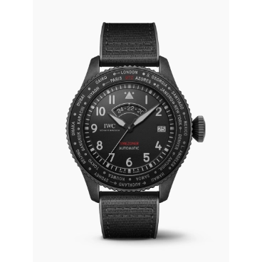 IWC Pilot's Watch Timezoner Top Gun Ceratanium