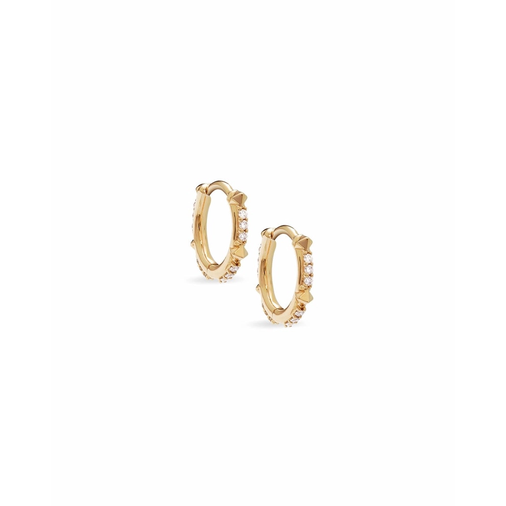 Kendra Scott Jett 14K Yellow Gold Diamond Earrings