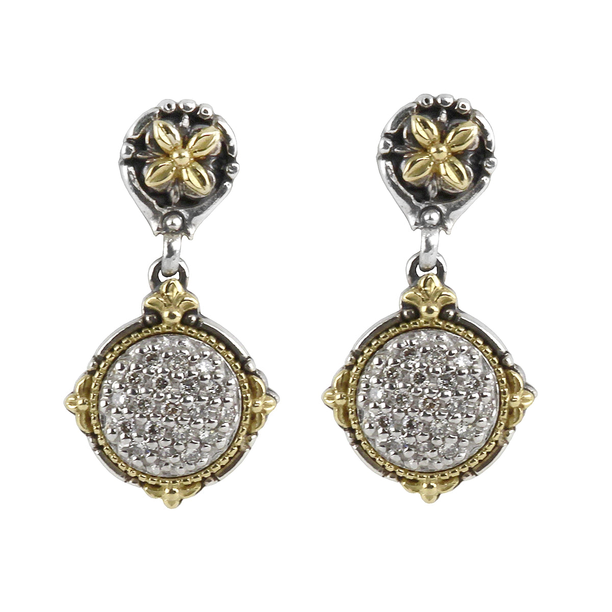 Konstantino Asteri Diamond Dangle Earrings