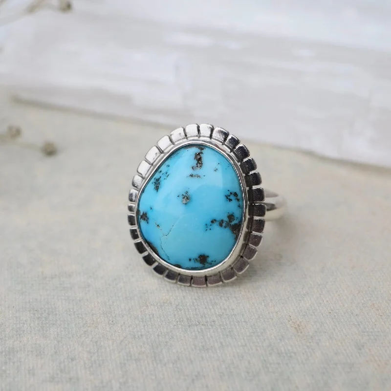 Sleeping Beauty Turquoise Ring