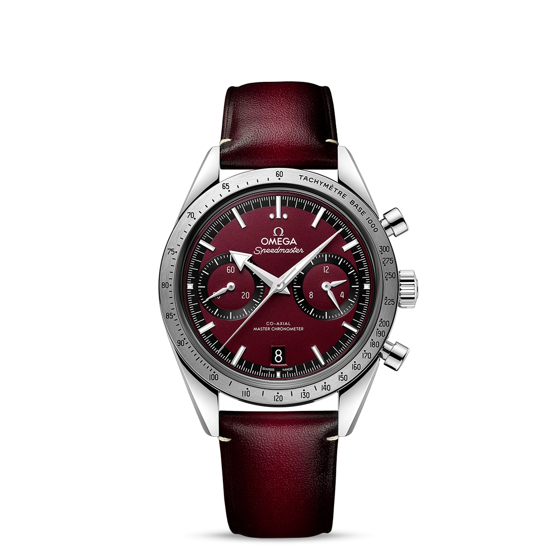 Omega Speedmaster '57 Co-Axial Master Chronometer Chronograph 40.5mm Burgundy Dial