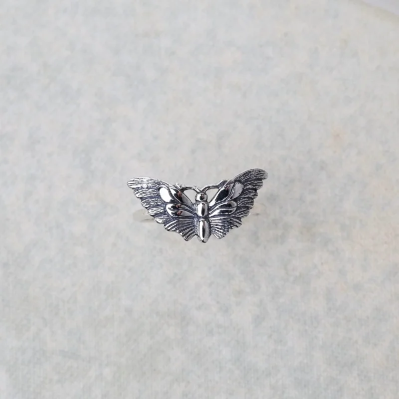 Butterfly Moth Ring