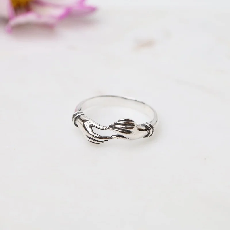 Lover's Hands Ring