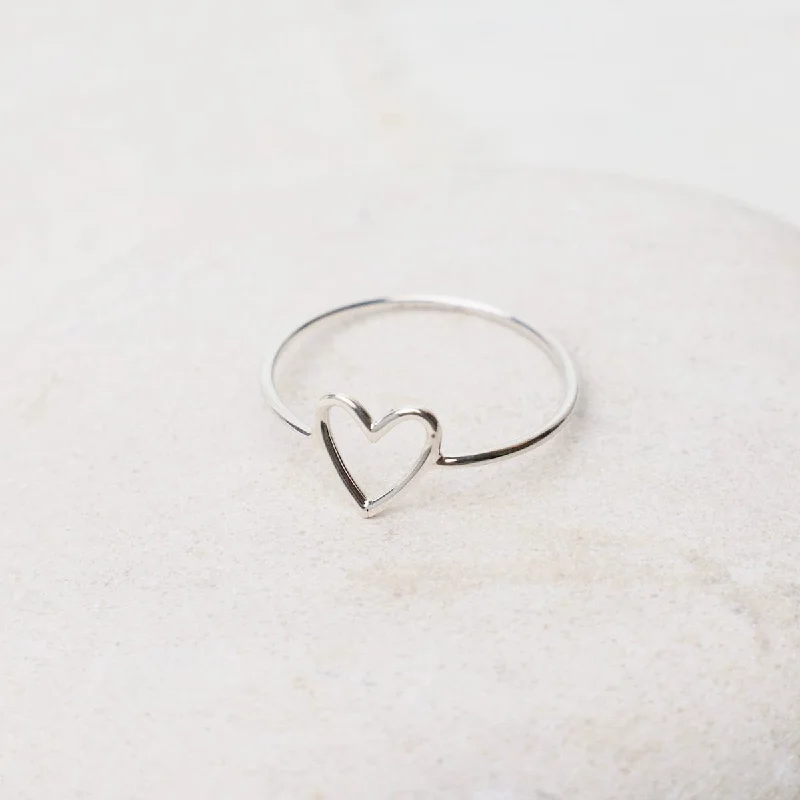 Open Heart Ring