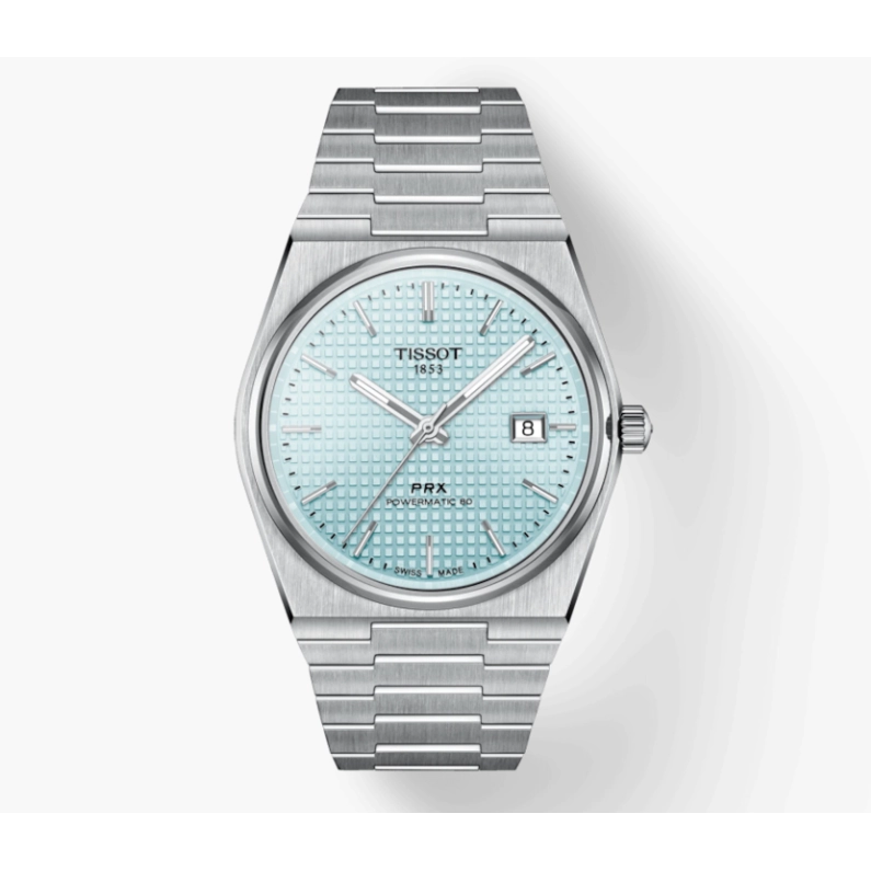 Tissot PRX Powermatic 80 Steel Light Blue Dial 40mm