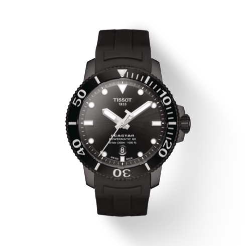 Tissot Seastar 1000 Powermatic 80 Watch 43mm Automatic