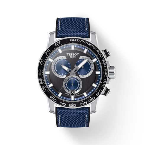 Tissot Supersport Chrono Blue Strap 45.5mm Quartz