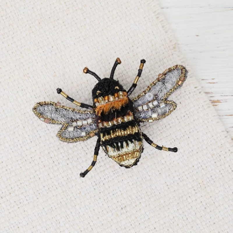 Humble Bee Brooch Pin