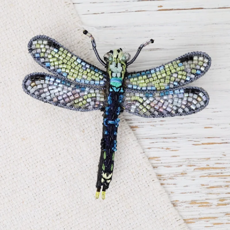 Common Hawker Dragonfly Brooch Pin