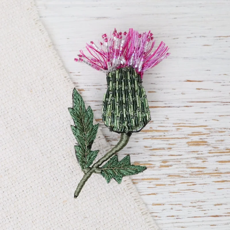 Spear Thistle Brooch Pin