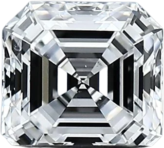 1 Carat D VVS2 Asscher Lab Diamond