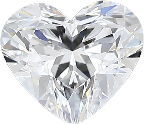 1 Carat D VVS2 Heart Lab Diamond