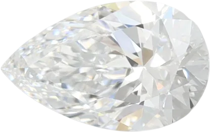 1 Carat D VVS1 Pear Lab Diamond