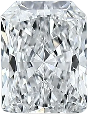 1.01 Carat D IF Radiant Lab Diamond