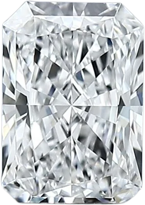 1.01 Carat D VVS2 Radiant Lab Diamond