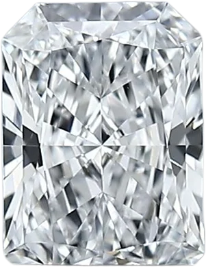 1.01 Carat D VVS2 Radiant Lab Diamond