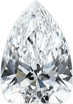 1.02 Carat D VVS2 Pear Lab Diamond