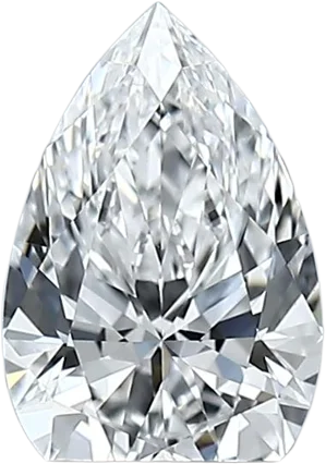 1.02 Carat D VVS2 Pear Lab Diamond