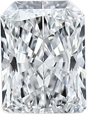 1.02 Carat D VVS2 Radiant Lab Diamond