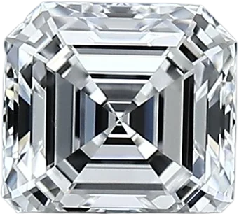 1.04 Carat D VVS1 Asscher Lab Diamond