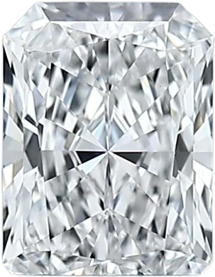 1.04 Carat D VVS2 Radiant Lab Diamond