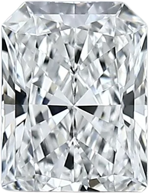 1.05 Carat D VVS2 Radiant Lab Diamond