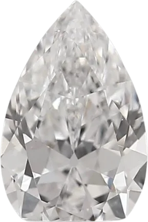 1.06 Carat D vvs2 PEAR OLD MINER Lab Diamond